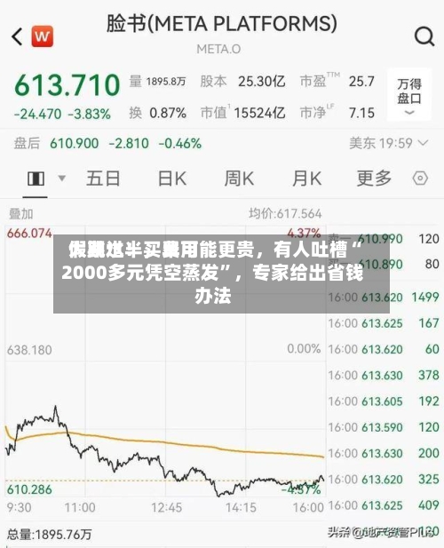 假期过半，费用大跳水！买早可能更贵，有人吐槽“2000多元凭空蒸发”，专家给出省钱办法