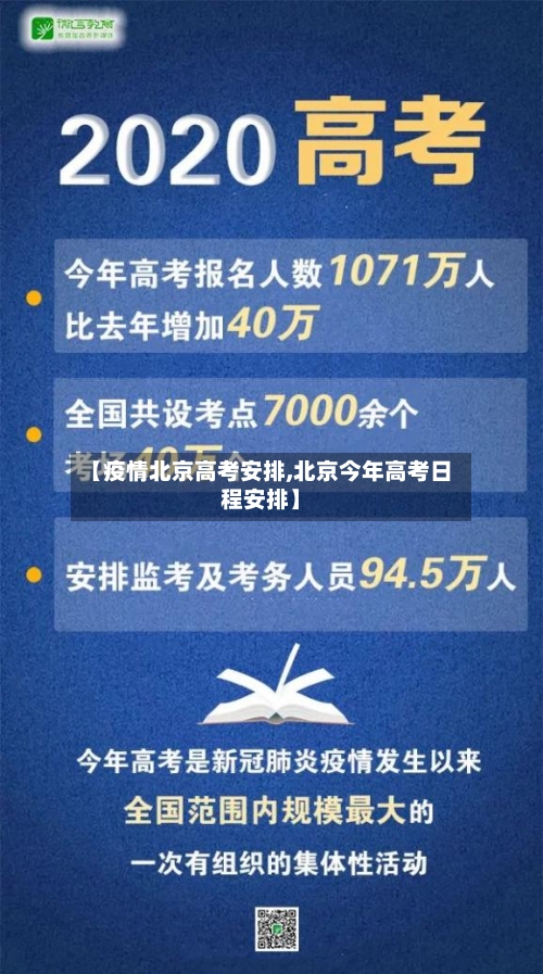 【疫情北京高考安排,北京今年高考日程安排】