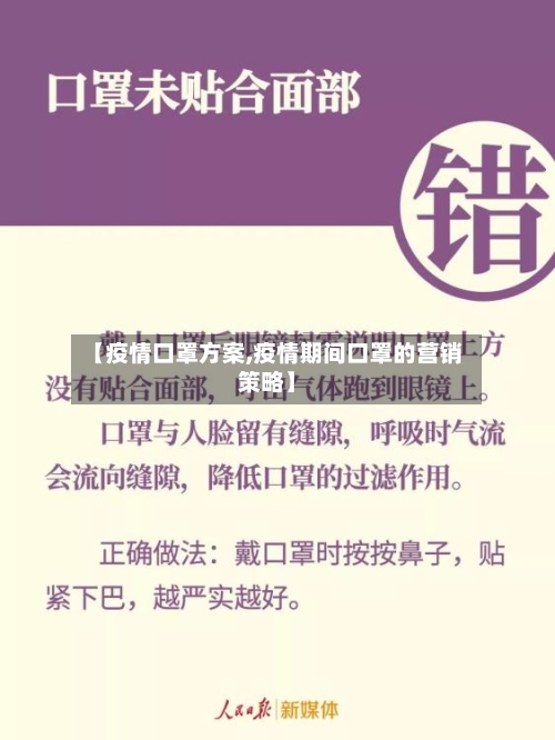 【疫情口罩方案,疫情期间口罩的营销策略】