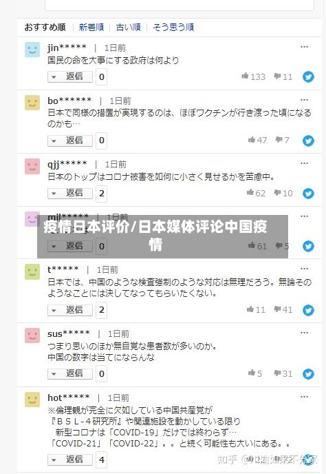 疫情日本评价/日本媒体评论中国疫情